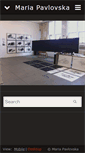 Mobile Screenshot of mariapavlovska.com